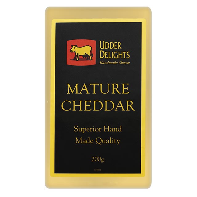 Udder Delights Mature Cheddar